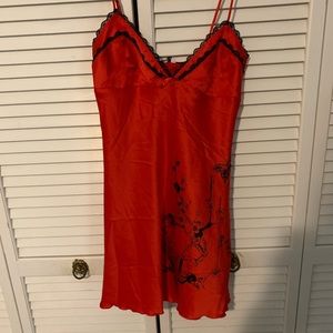 Woman’s trendy slip dress